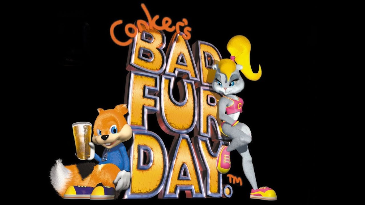 Nintendo Switch Conkers BAD FUR DAY A Day to Forget | Conker's Bad Fur Day 100% Walkthrough 