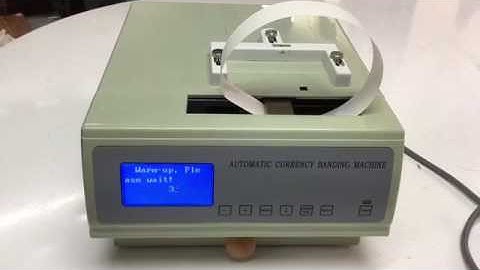 KudozTech Banknote Strapping Machine (Model: HHBMC)