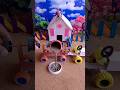 Mini Tractor Cement Mixer Builds a Beautiful House | Spider-Man &amp; Captain America #toys #minitractor