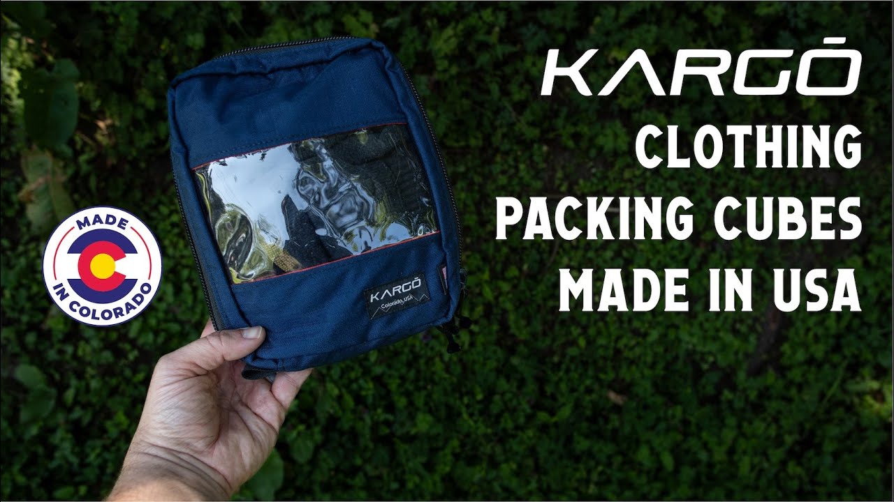 Travel Packing Cubes for Your Clothes | Made in Colorado, USA by Kargo Gear
