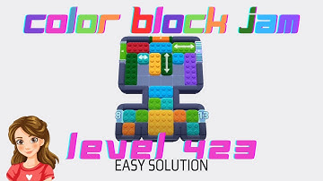 Color Block Jam Level 423 Solution
