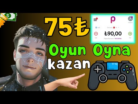 Oyun Oynayarak Saatlik 75₺ Kazan 🤑-💰(ÖDEME VİDEO)🤑- İnternetten Para Kazanma Yolları 2023