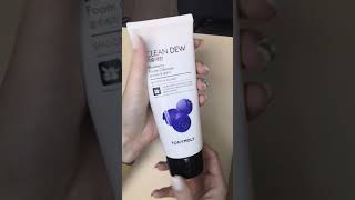 #пенка #длялица  #уходзалицом #очищение TonyMoly / Крем-пенка для умывания с экстрактом голубики