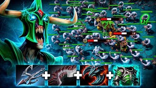 Raid Boss Undying +15000 HP Rampage 🔥🔥🔥 32 Kills | Dota 2 Gameplay