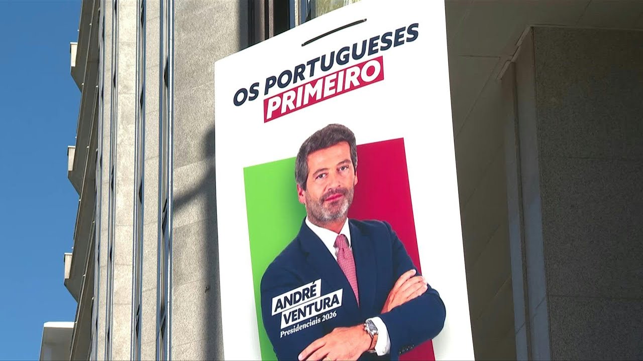 Candidato de extrema direita é favorito no 1º turno das presidenciais em Portugal | AFP