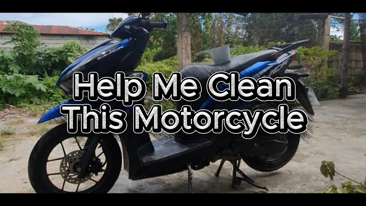 Relaxing Motorcycle Cleaning | No Talking, Just Care 001