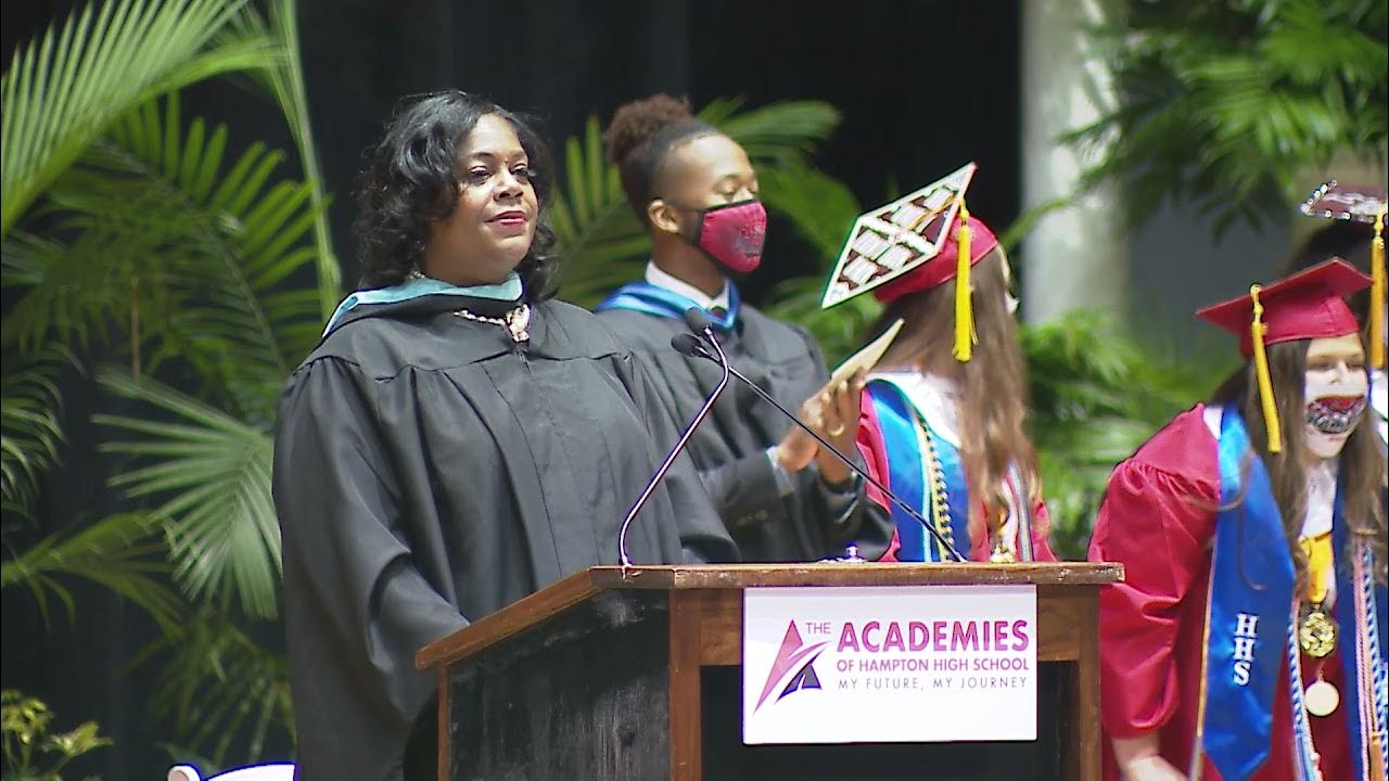 Hampton City Schools 2021 Hampton High School Graduation YouTube