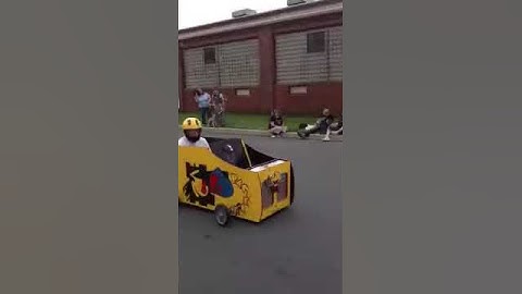 Pac-Man Soapbox Derby Car (2)