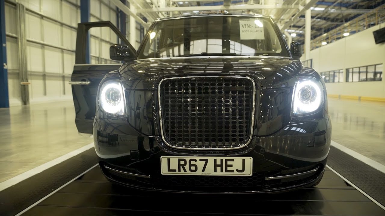 LEVC TX eCity London Taxi Production at Ansty, UK - YouTube