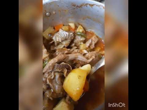 Apretadang kambing|karneng laham cooking apretada recipe| - YouTube