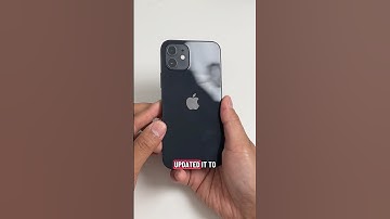 iPhone 12 iOS 26 update