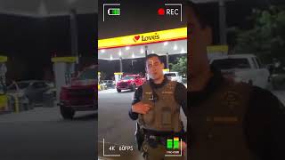 USA Cops STOP Man Eating… Then DETAIN HIM 😳#usacops #copsexposed #policefail #audit #rights #shorts