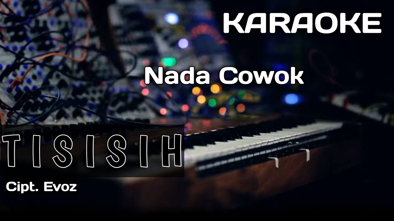 Karaoke/Lirik TISISIH | Cipt. Evoz | Nada Pria