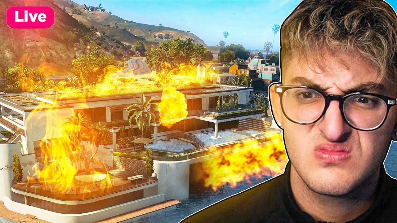 MOY ΕΚΑΨΑΝ ΤΟ ΣΠΙΤΙ ΣΤΟ GTA RP 😥