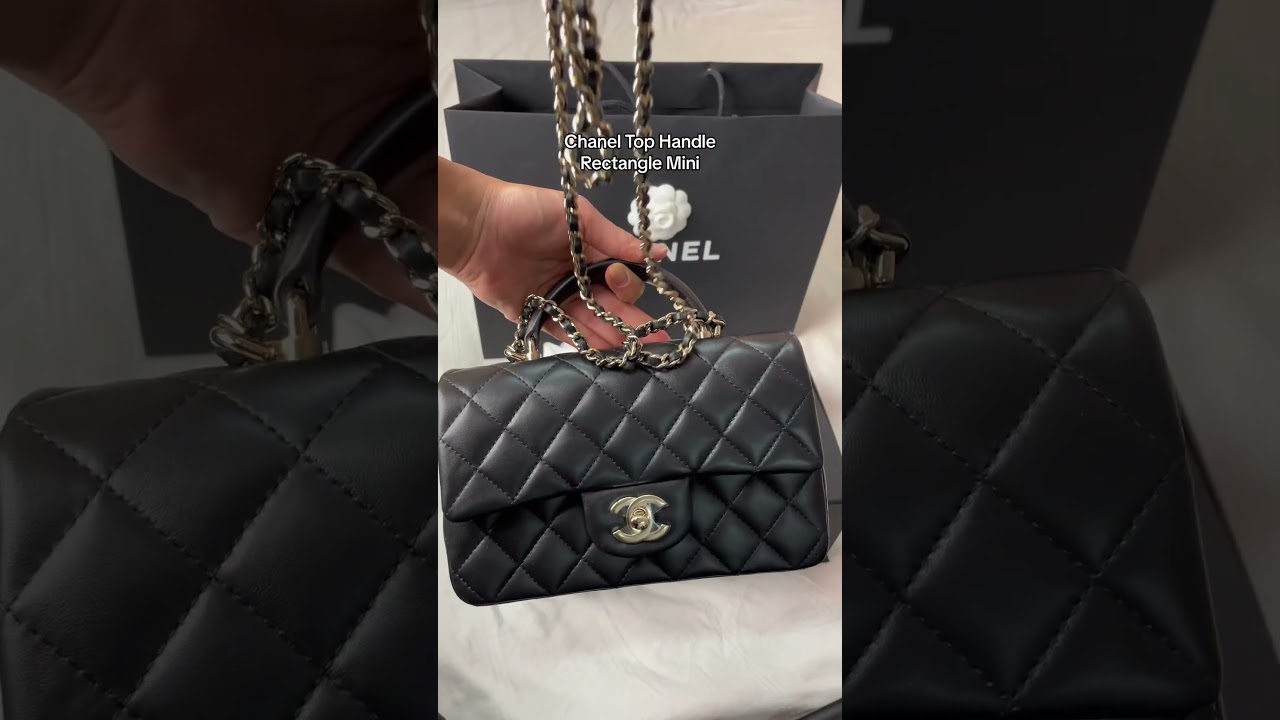 chanel top handle bags