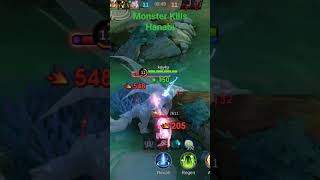 Unstoppable Hanabi Monster Kills #Hanabi #MobileLegends #RankedMatch #EpicGameplay #HanabiMain #ML