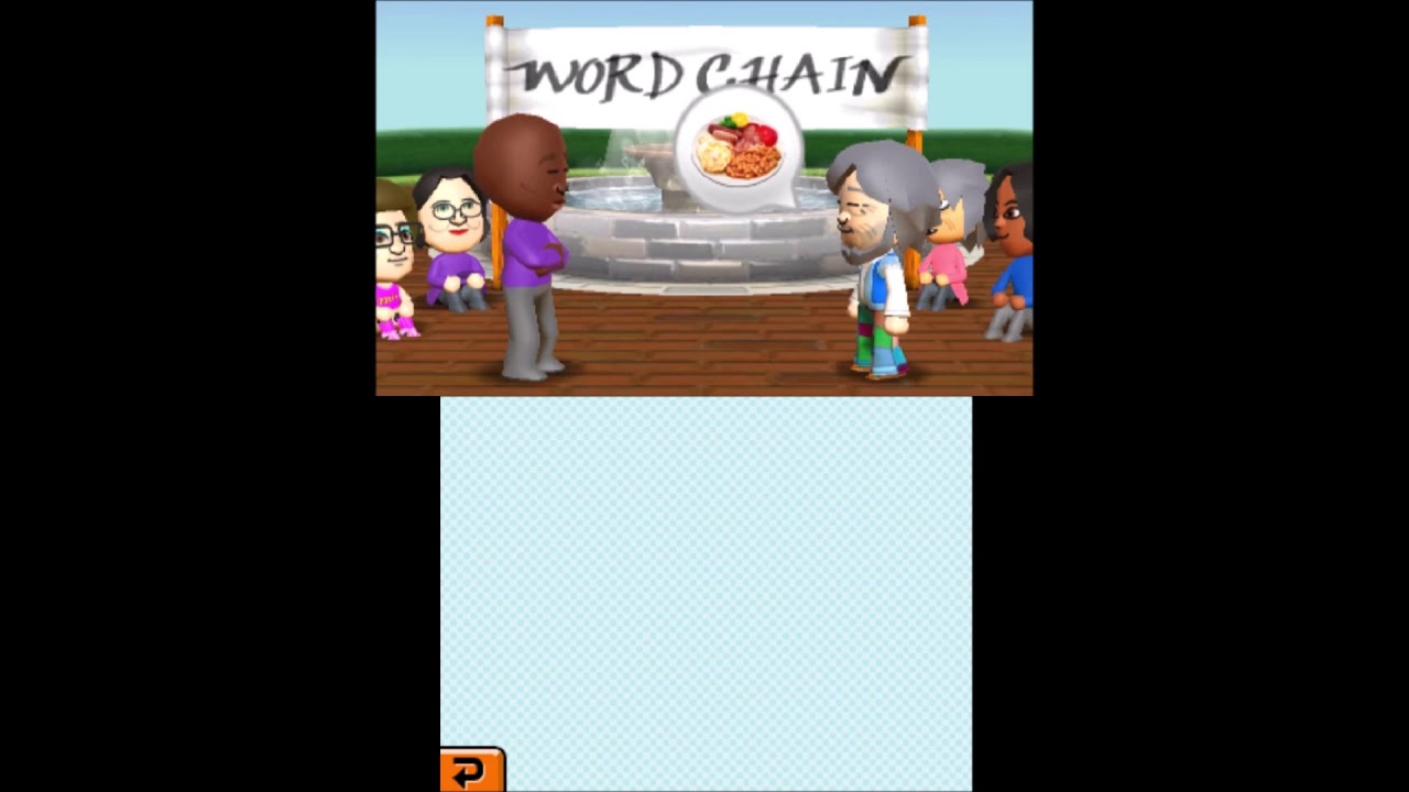 Tomodachi Life (EU), Word Chain Contest (Capture Card)