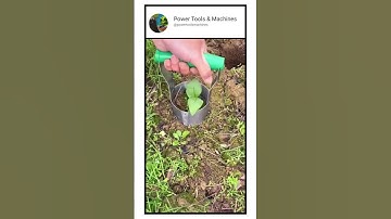 How to Use a Bulb Planter, Hole Making Machine for Planting,, Plant Shifter, Gardening Tool