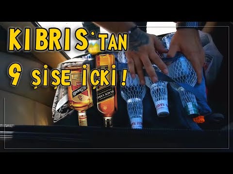 KIBRIS'TAN KAÇ LİTRE İÇKİ GÖTÜRÜLEBİLİR?! (Kontrolde El Konuluyor Mu?)