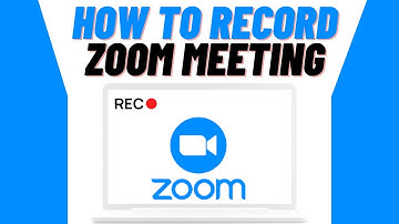 How To Record Zoom Meeting On Laptop/PC/Computer - Quick & Easy