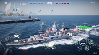 Moskva Gameplay - Warships Mobile 2