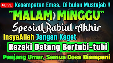 MUSTAJAB RABIUL AKHIR,‼️ PUTAR DZIKIR INI | REZEKI DATANG BERTUBI TUBI | Panjang Umur & Dosa Diampun