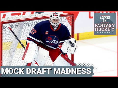 Fantasy Hockey 2025-26 Monday Mock Draft #2: Can Hellebuyck JUSTIFY Early Selection?