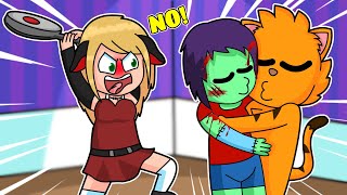 !ME ENAMORO DE UNA CHICA ZOMBIE¡ 😻❤️ 🧟‍♀️ | SRGATO TIENE UNA CITA EN MINECRAFT