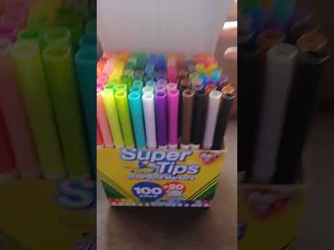 Plumones Crayola super