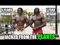 &quot;NO NEED FOR STEROIDS!&quot; BUILD MUSCLE WITH VEGAN PLANT-BASED DIET (HERES HOW)