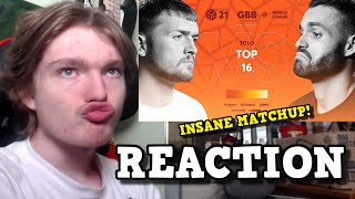 NaPoM 🇺🇸 vs Zekka 🇪🇸 | GRAND BEATBOX BATTLE 2021: WORLD LEAGUE | Round of Sixteen - (REACTION)