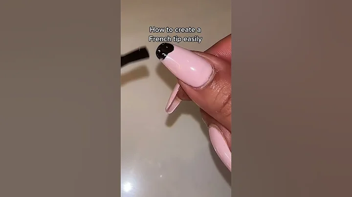 The Nail French Tips Hack That Will Change Your Manicure Game