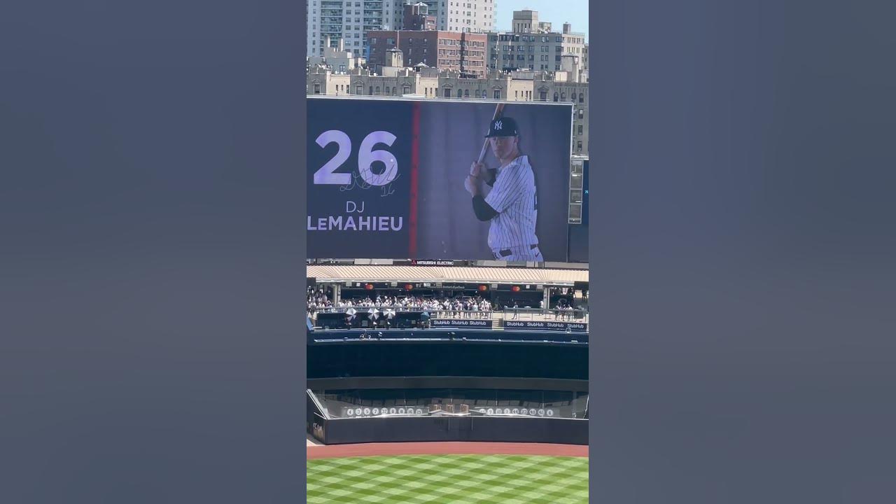Yankees vs padres Yankees batting order YouTube