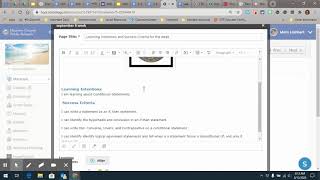 iHelp-how to put a page inline - Schoology