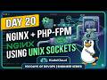 Day 20: Configure Nginx + PHP-FPM Using Unix Sock | 100 Days of DevOps – KodeKloud Engineer
