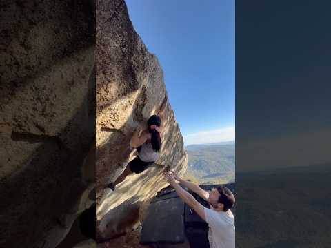 Beta Video for climb NRA v6, Black Mountain