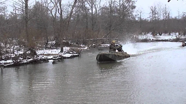 Phowler Sneak Boat in the West Tennessee Bottoms