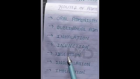 #routes of administration #medication #fundamental #nursesnotes