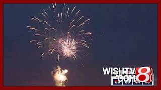 Cannon fires to open gates at IMS