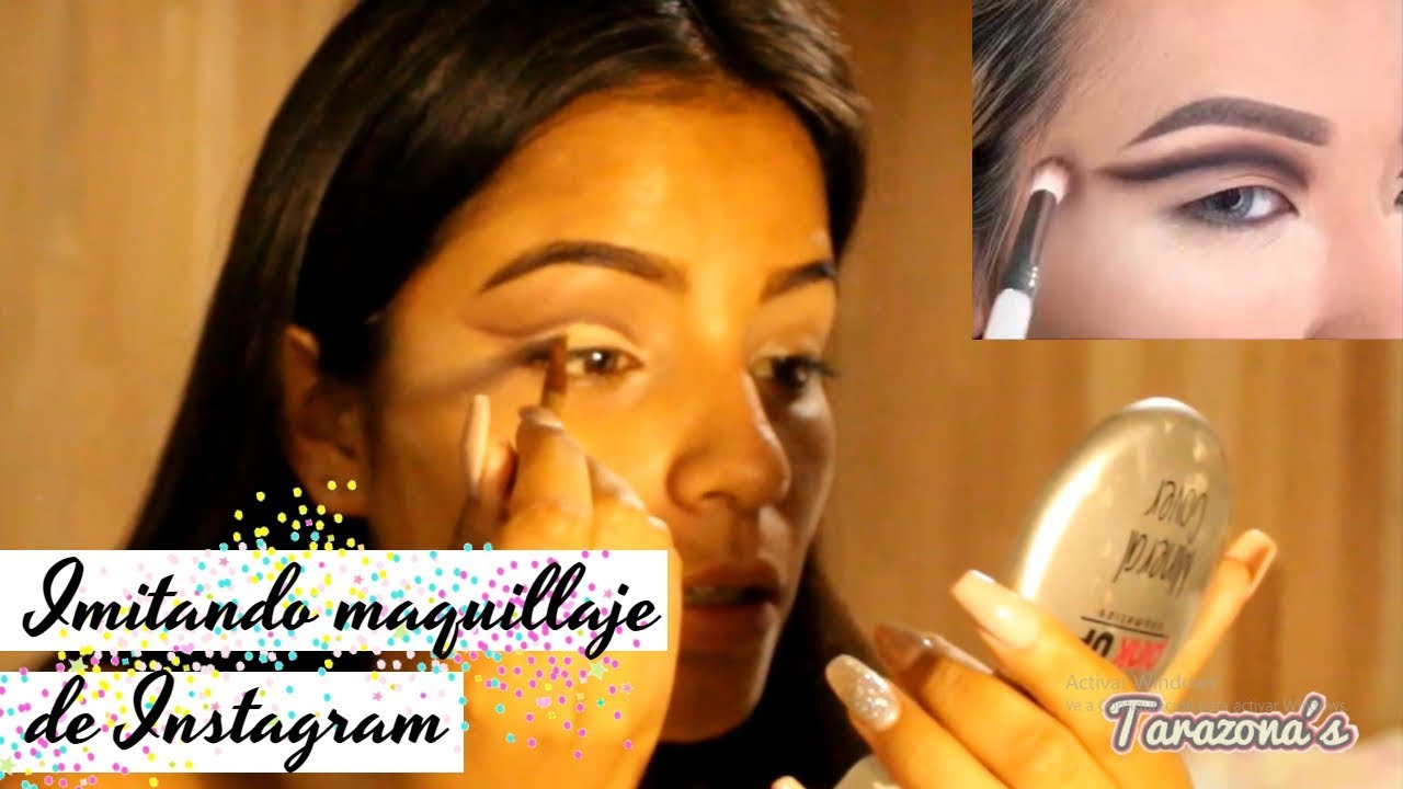 IMITANDO MAQUILLAJE DE INSTAGRAM || Valpham || TARAZONA´S