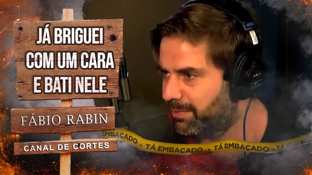 O cara deu em cima da minha namorada - Cortes do Rabin - YouTube