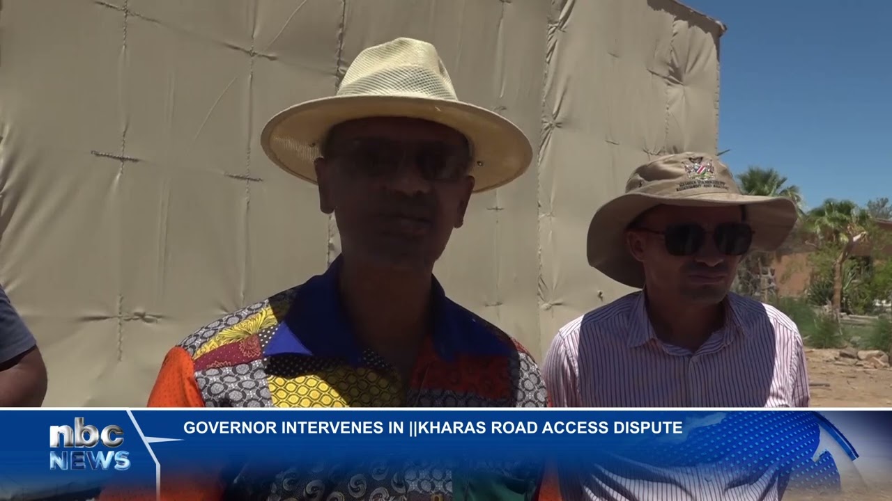 Renee Knupp denies blocking road access on farm in ||Kharas  - nbc