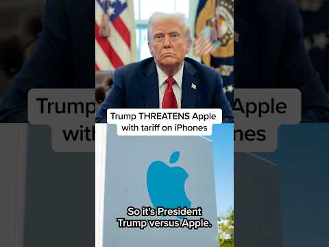 Trump threatens Apple