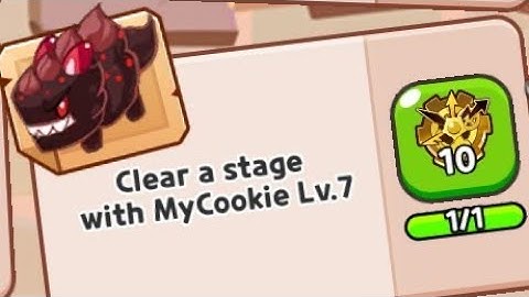 Cookie Run Kingdom MyCookie Adventure Level 7 MyCookie