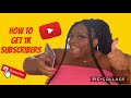 How To Get 1000 Subscribers How To Get 1000 Subscribers