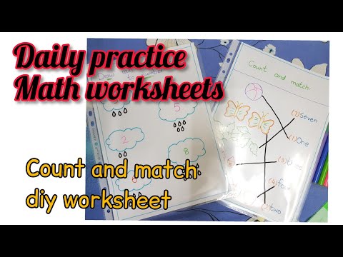 Math worksheets for