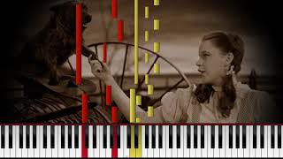 Over the Rainbow (from "The Wizard of Oz") - Piano Tutorial &amp; Sheets