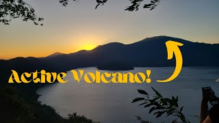 We climbed an ACTIVE VOLCANO!