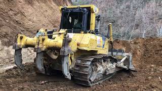 KOMATSU D85 EX DOZER VE MST ESKAVATÖR ORTAK ÇALIŞMASI #keşfet #dozer #komatsu #işmakinaları #mst I