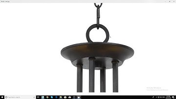 Practice drawing 3Ds Max chandeliers - Thực hành vẽ đèn chùm 3Ds Max